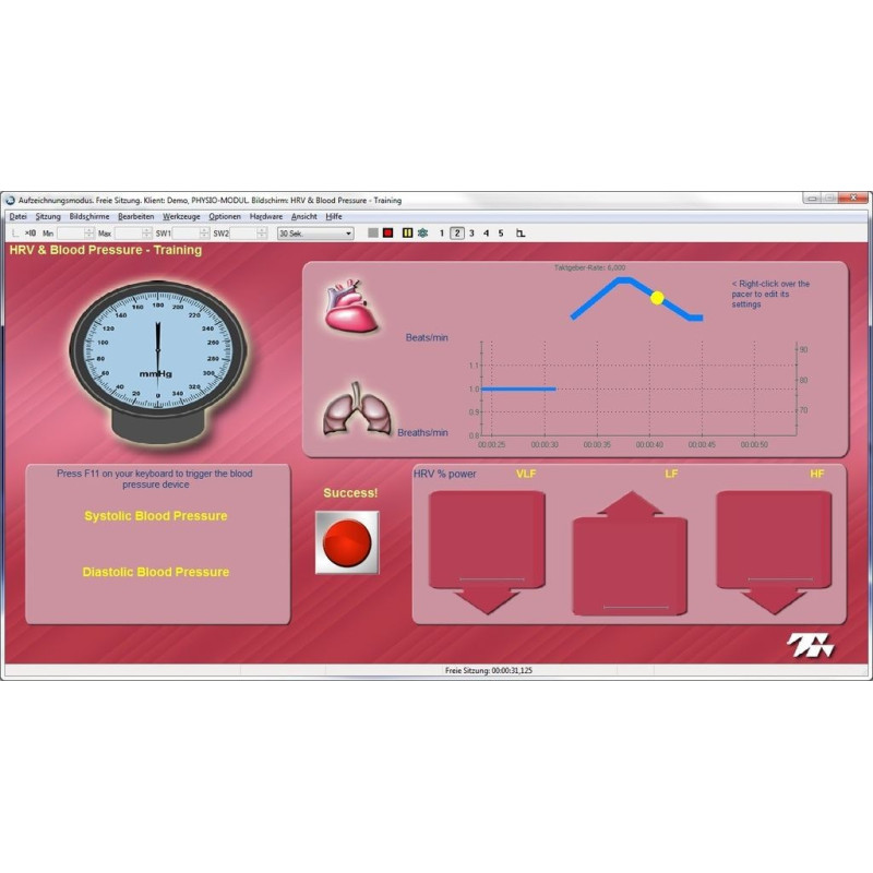 PHYSIO-Softwaremodul für ProComp INFINITI